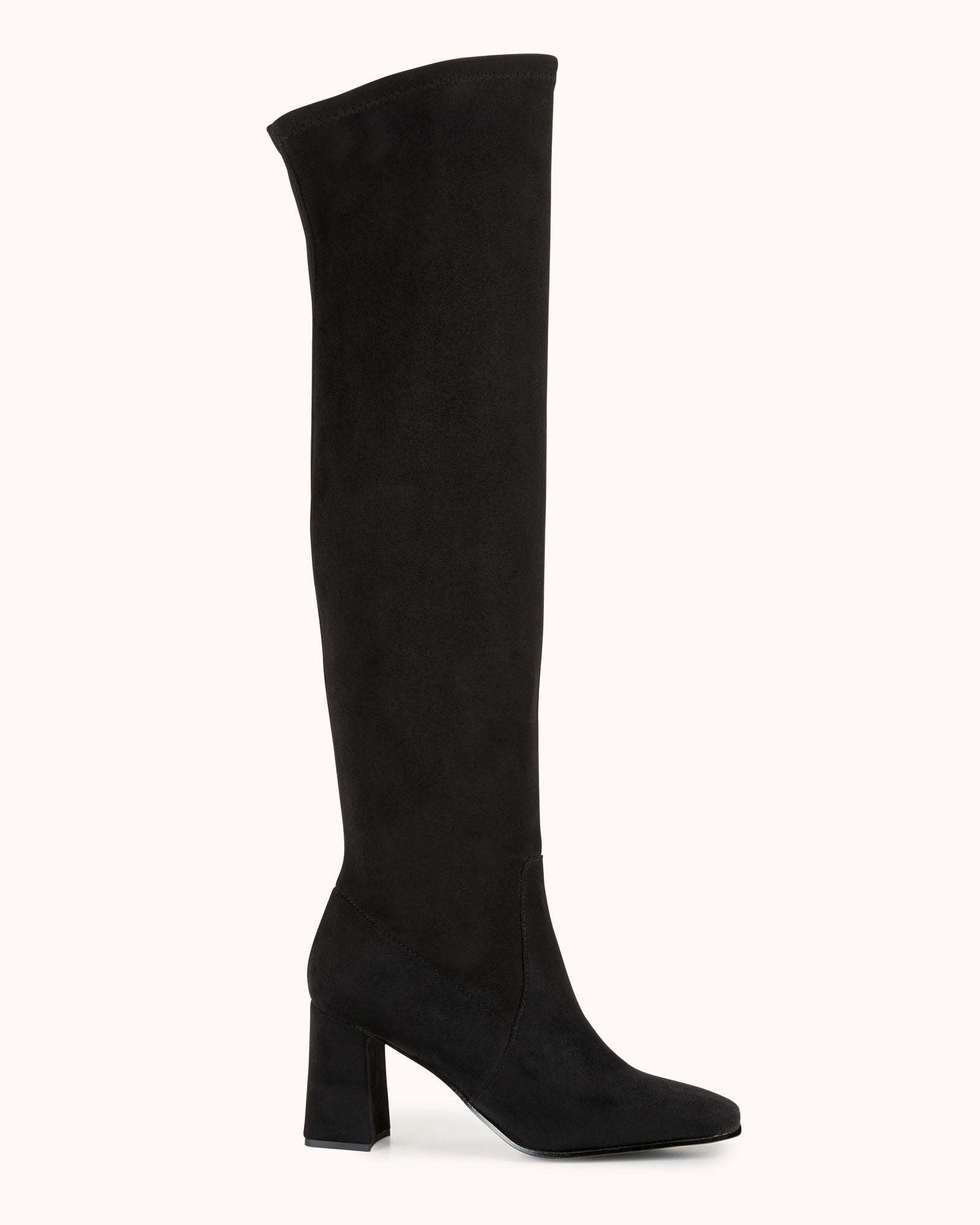 DELPHINE HEEL OVER-THE-Knee Boots – COSMOPARIS - Main Image
