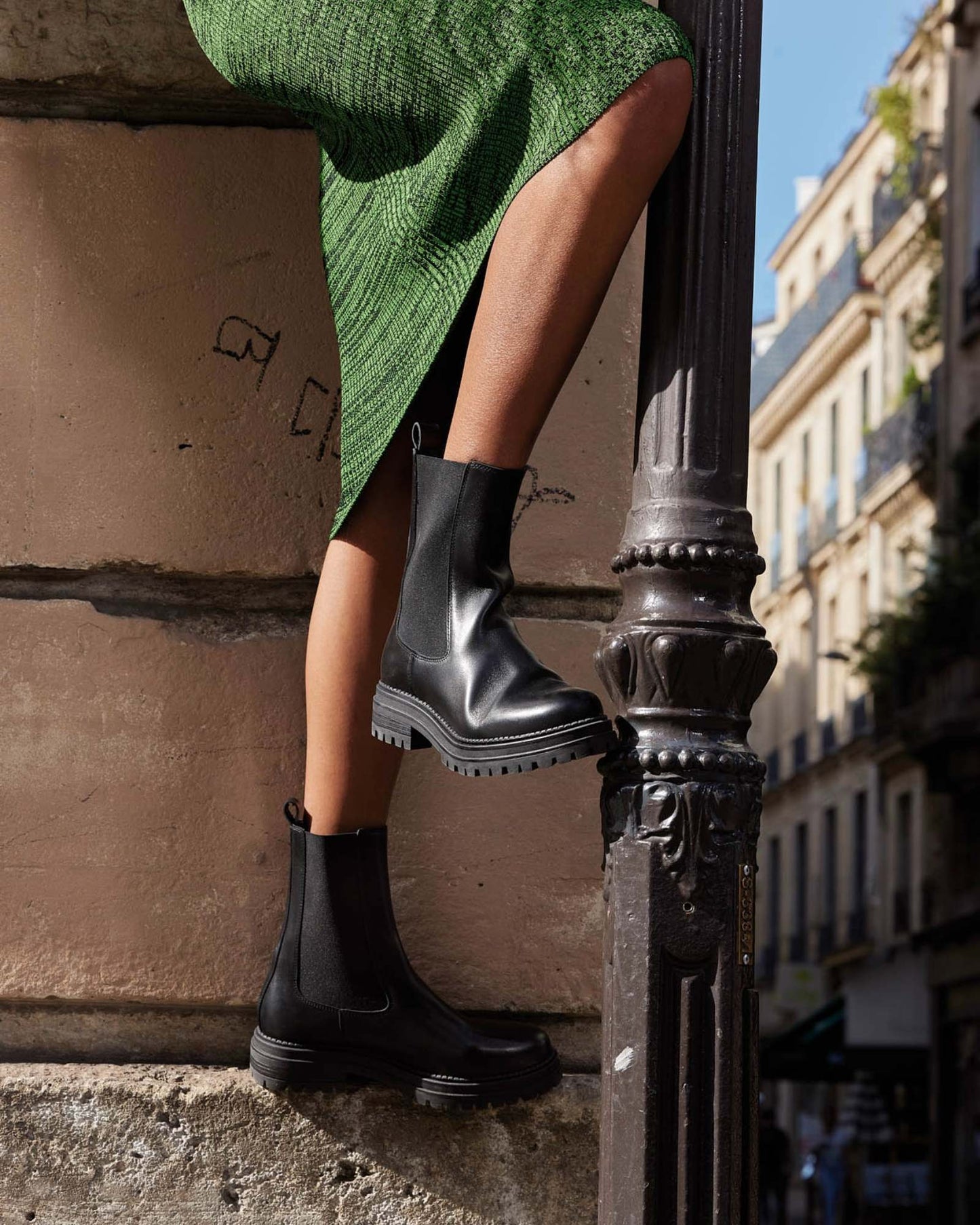 BOTTINE PLATE FELICI