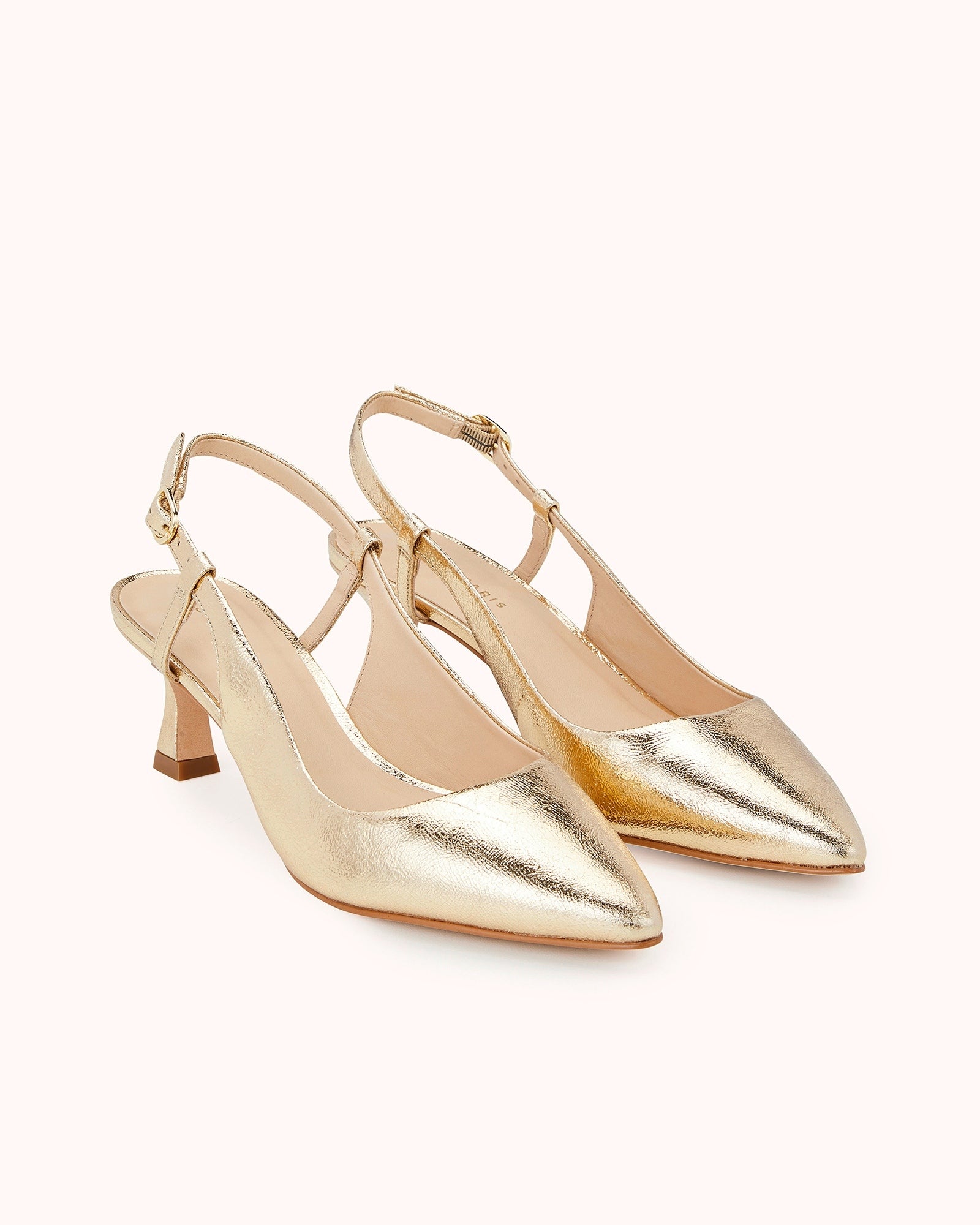 Pumps Escarpin Doré Cosmoparis OREA PUMPS – COSMOPARIS