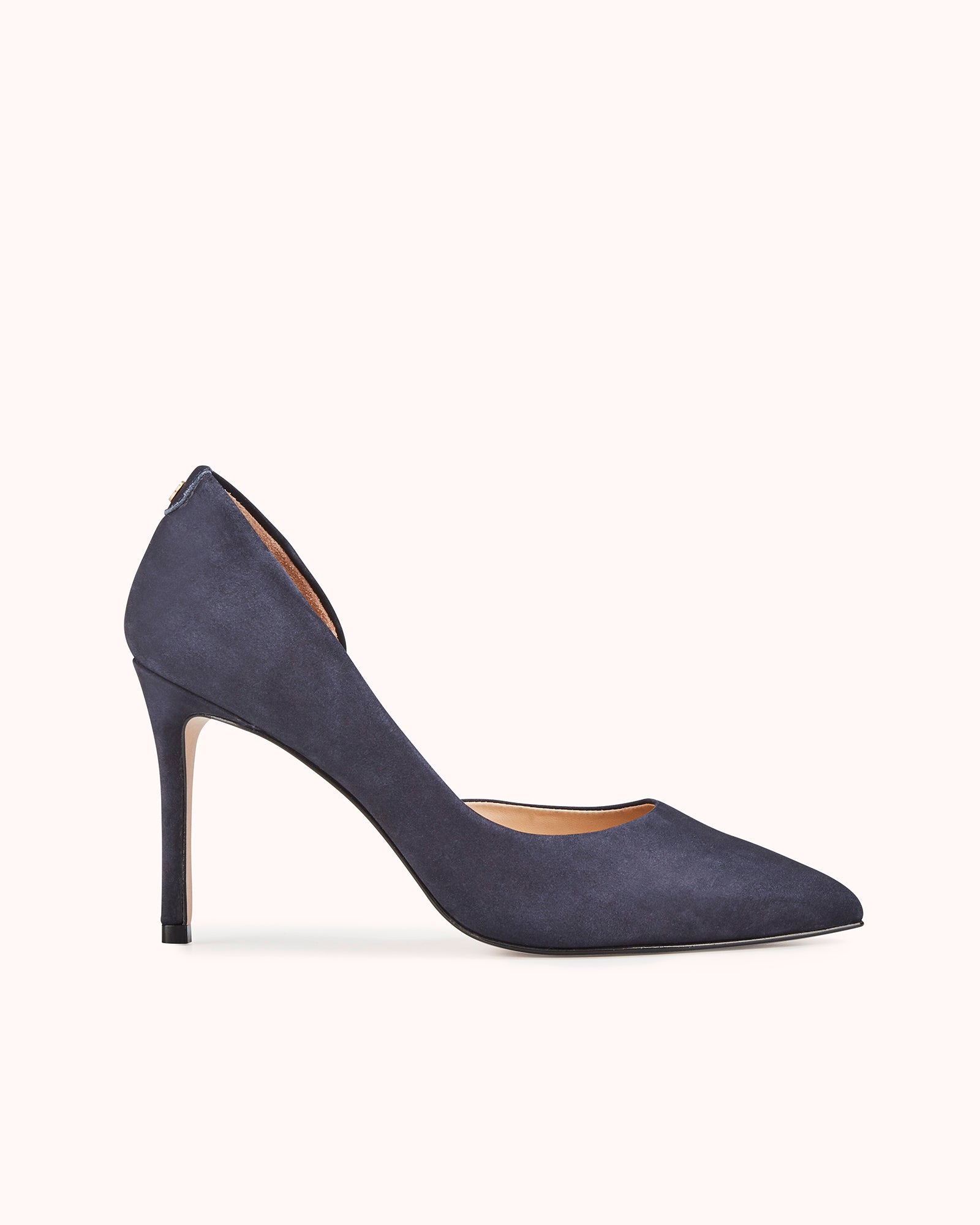 Escarpins plateforme clous dorés open toes COSMOPARIS - Pointure 38 Etat neuf