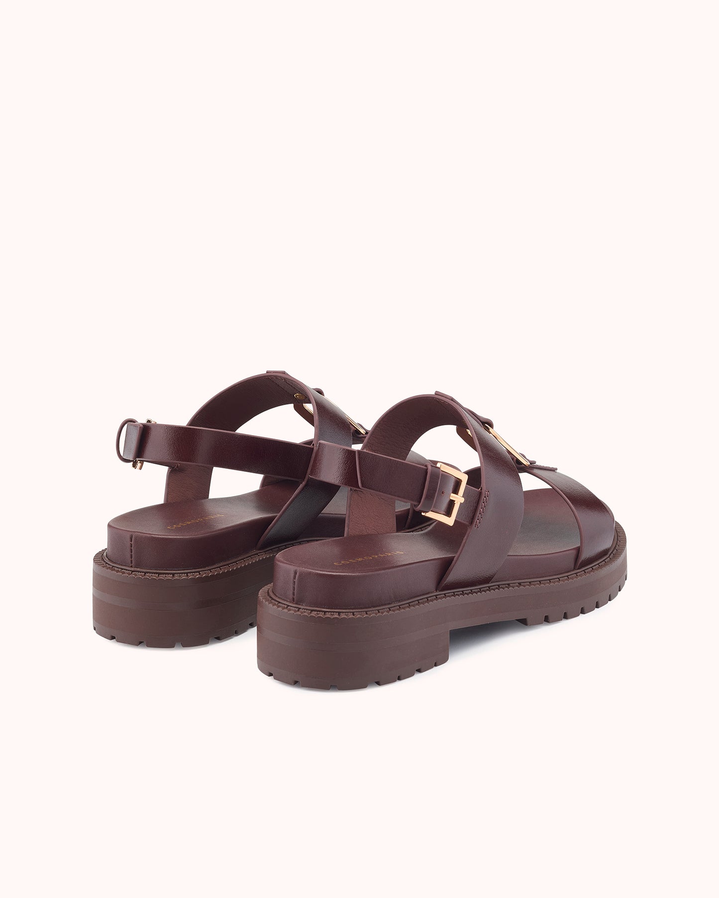 Sandales plates CLARYCE