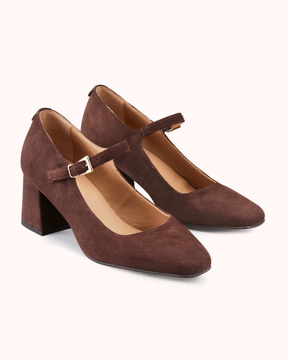 SUZANNE PUMPS/VELVET
