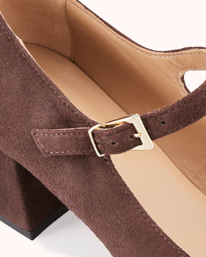SUZANNE PUMPS/VELVET
