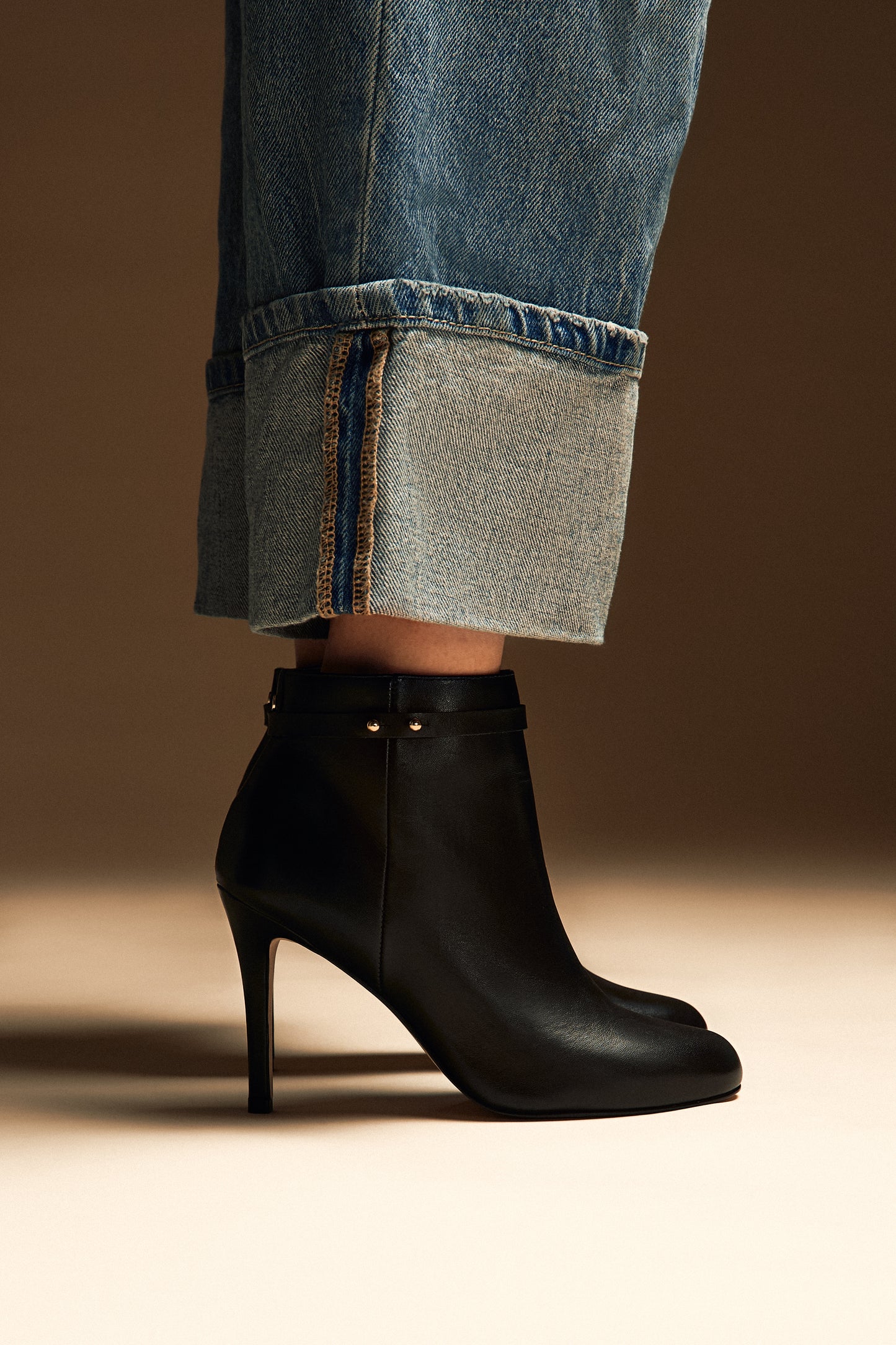 BOTTINE TALON BLANDINE