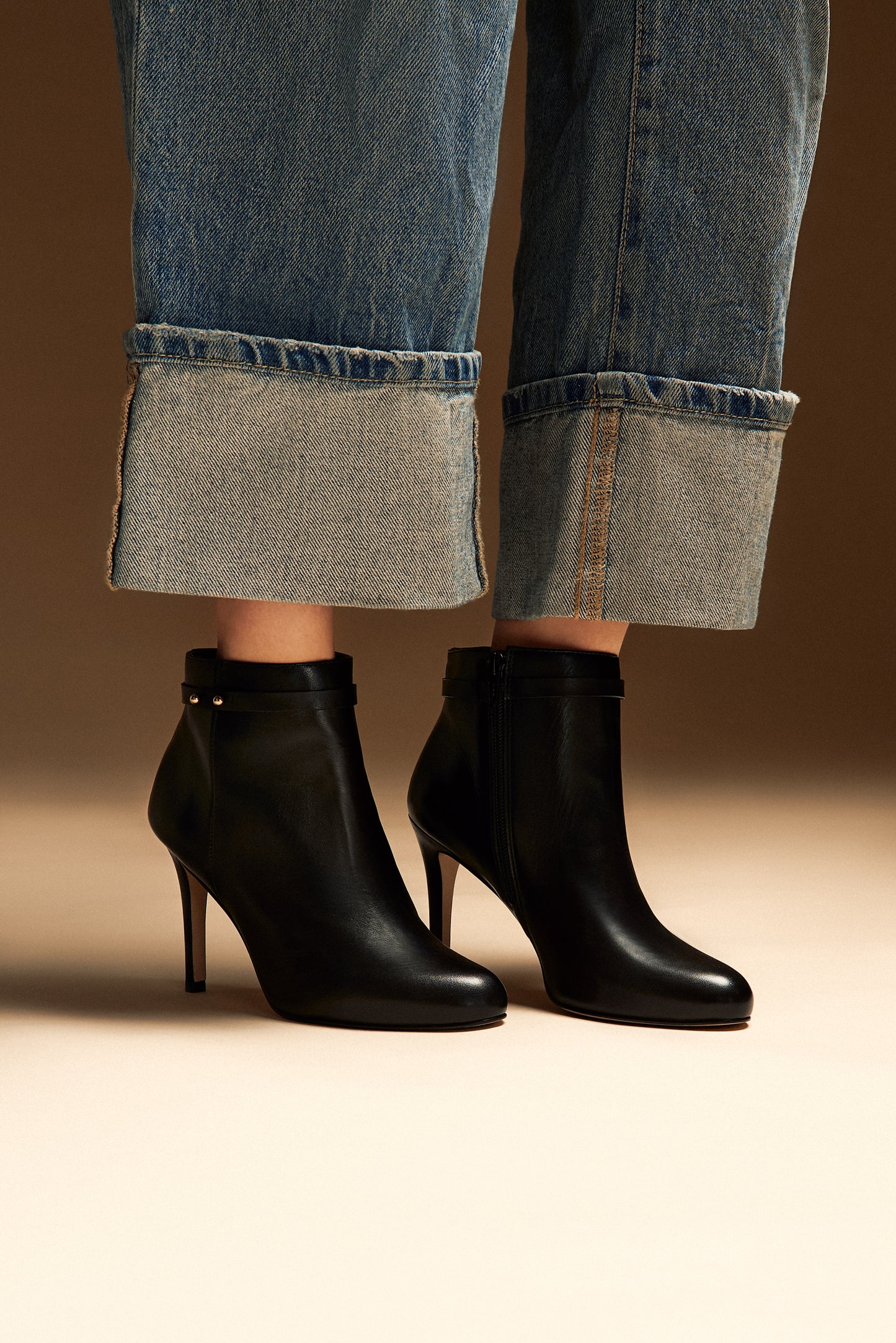 BOTTINE TALON BLANDINE