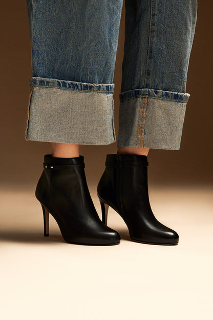 BOTTINE TALON BLANDINE